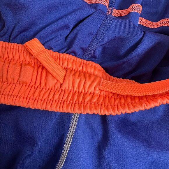 EUC Nike Women’s Dri Dit Blue Orange Athletic Shorts Running Workout - Size M - Picture 5 of 7